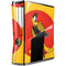 Looney Tunes Daffy Duck Yellow Stripes Xbox 360 Slim (2010) Skin